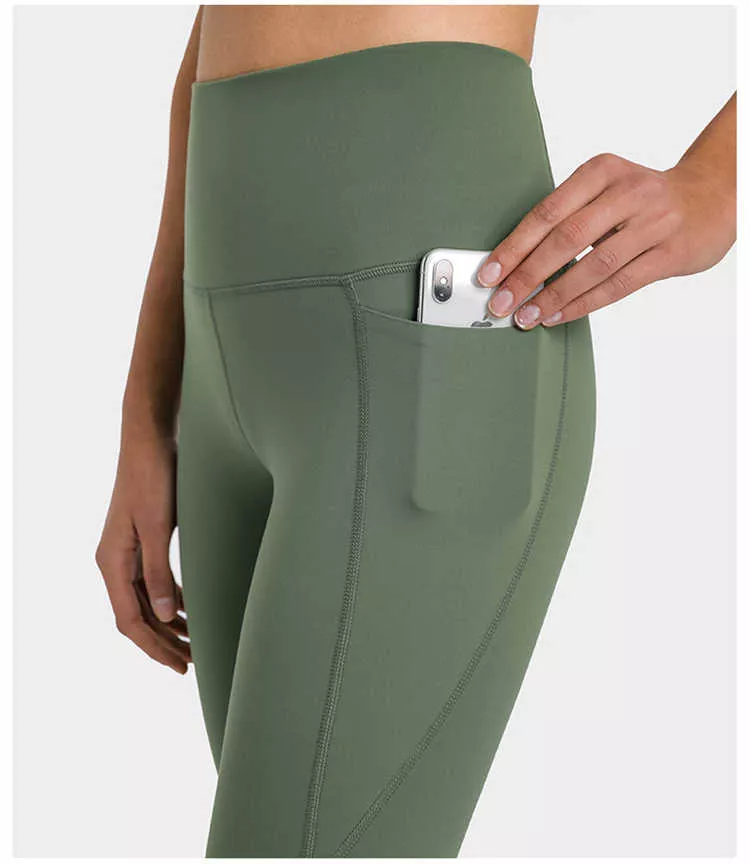 Custom Athletic Yoga Leggings With Pockets
